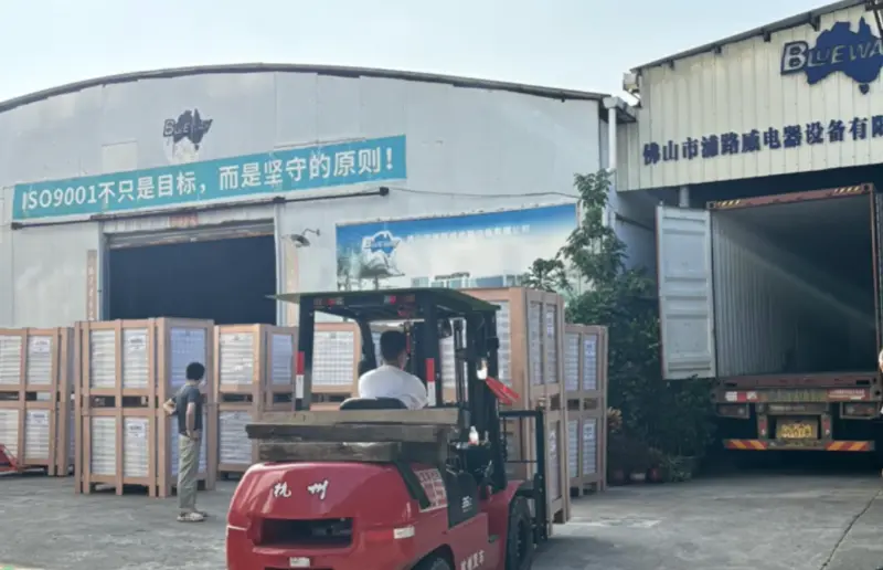 Okamžité tepelné čerpadlo na teplú vodu pre nášho kľúčového klienta.